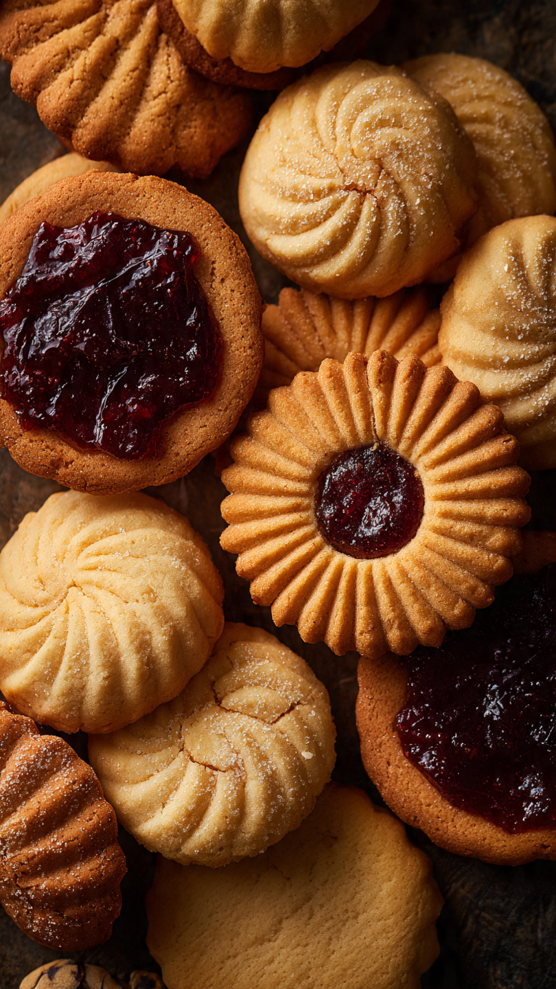 Jam Filled Butter Cookies – Soft, Buttery & Sweet Center Recipe