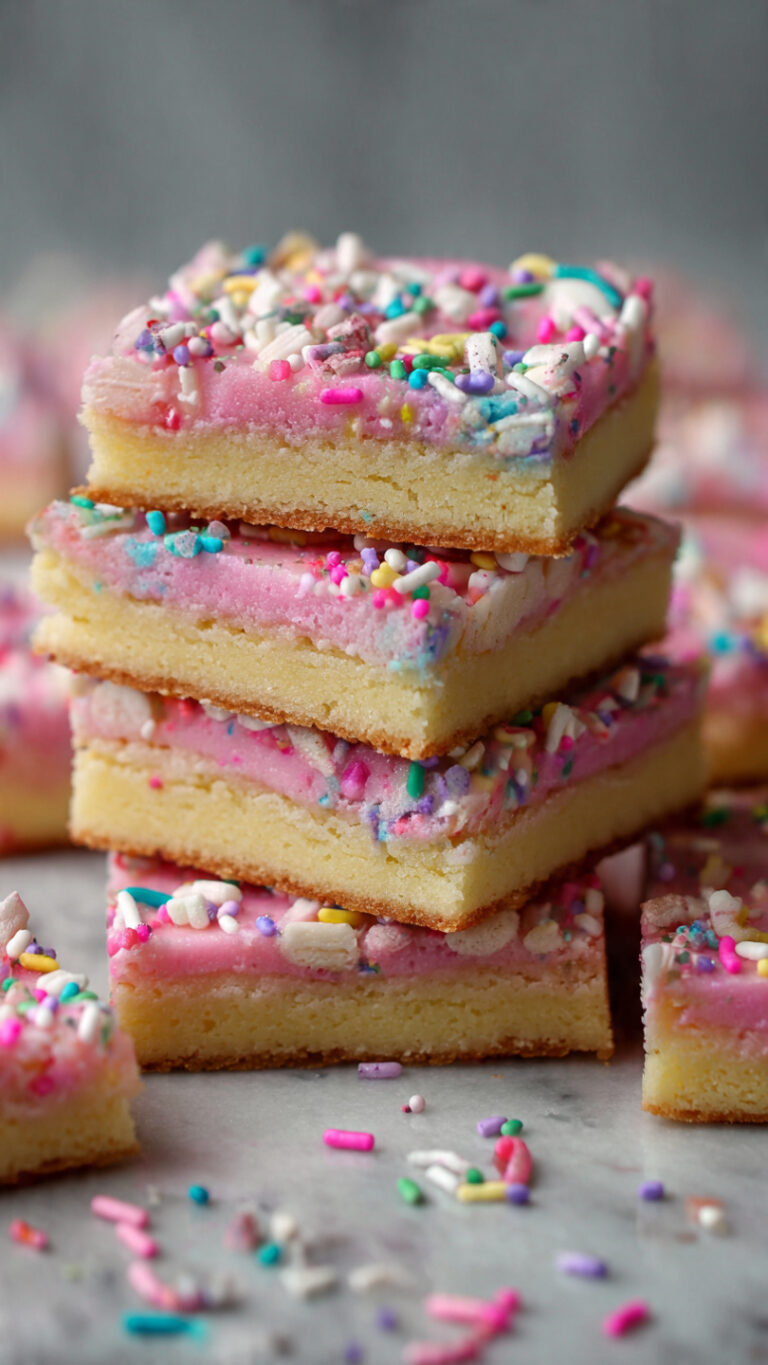 Butter Cookie Bars Recipe – Soft, Buttery, Easy Cookie Bars