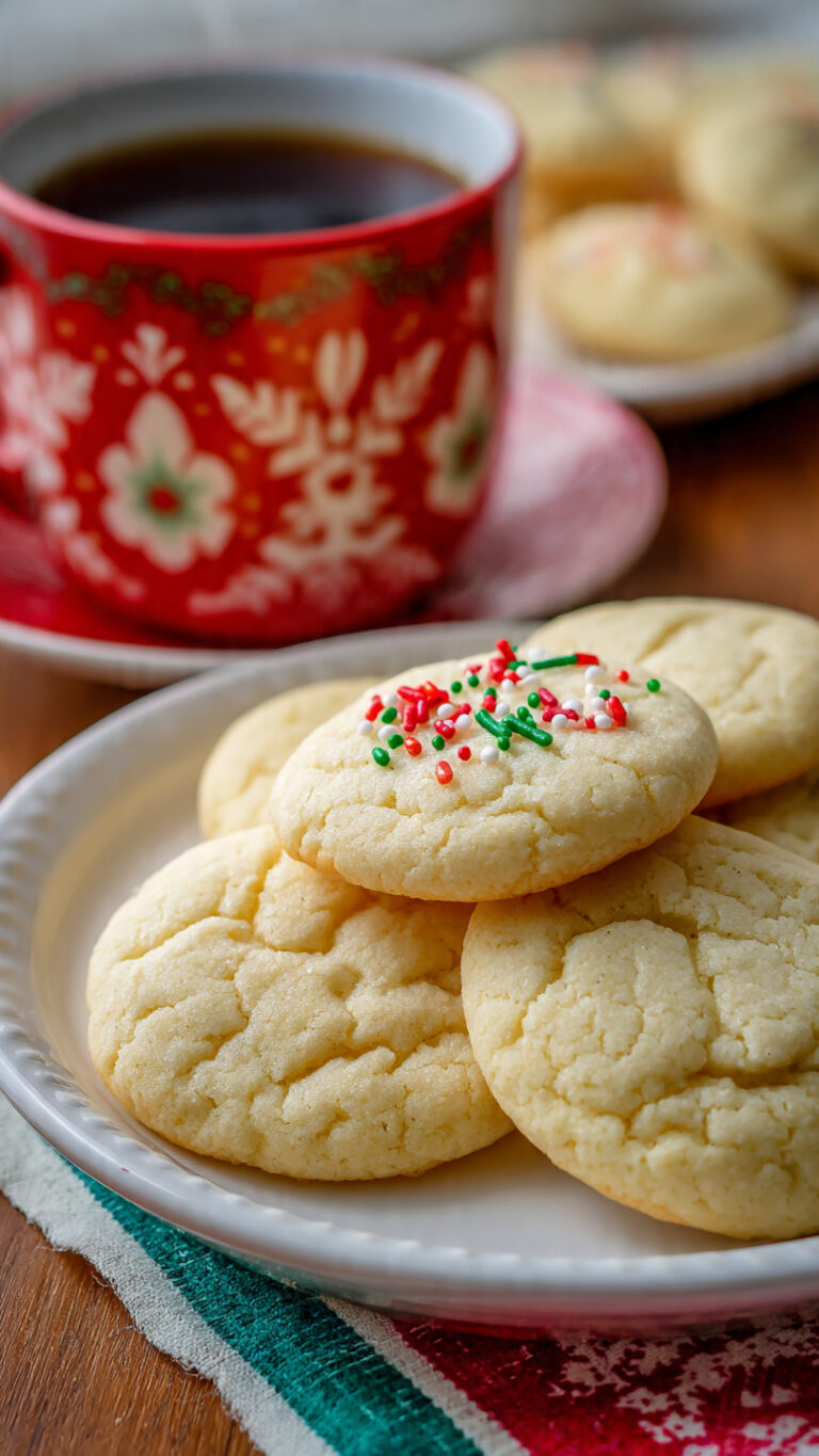Classic Butter Cookie Recipe (Soft & Buttery)