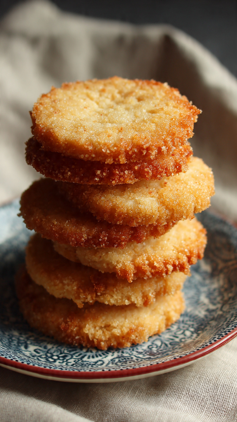 Crispy Butter Cookies Recipe – Golden, Crunchy, Buttery