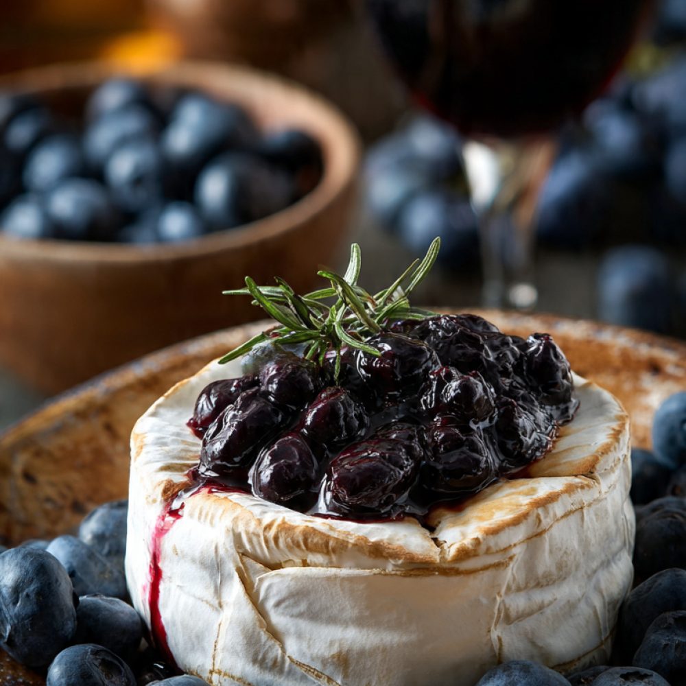 blueberry-brie