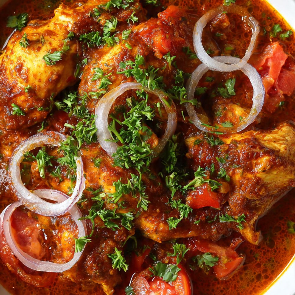Tomato Curry Chicken – Tangy, Spicy & Comforting Dish